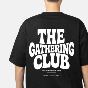 CAMISETA OVERSIZED THE GATHERING CLUB