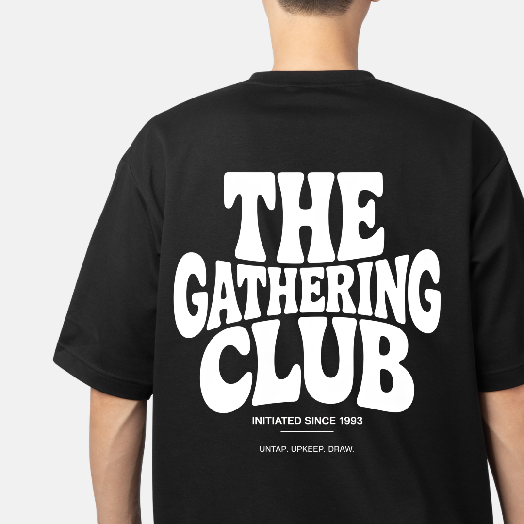 CAMISETA OVERSIZED THE GATHERING CLUB