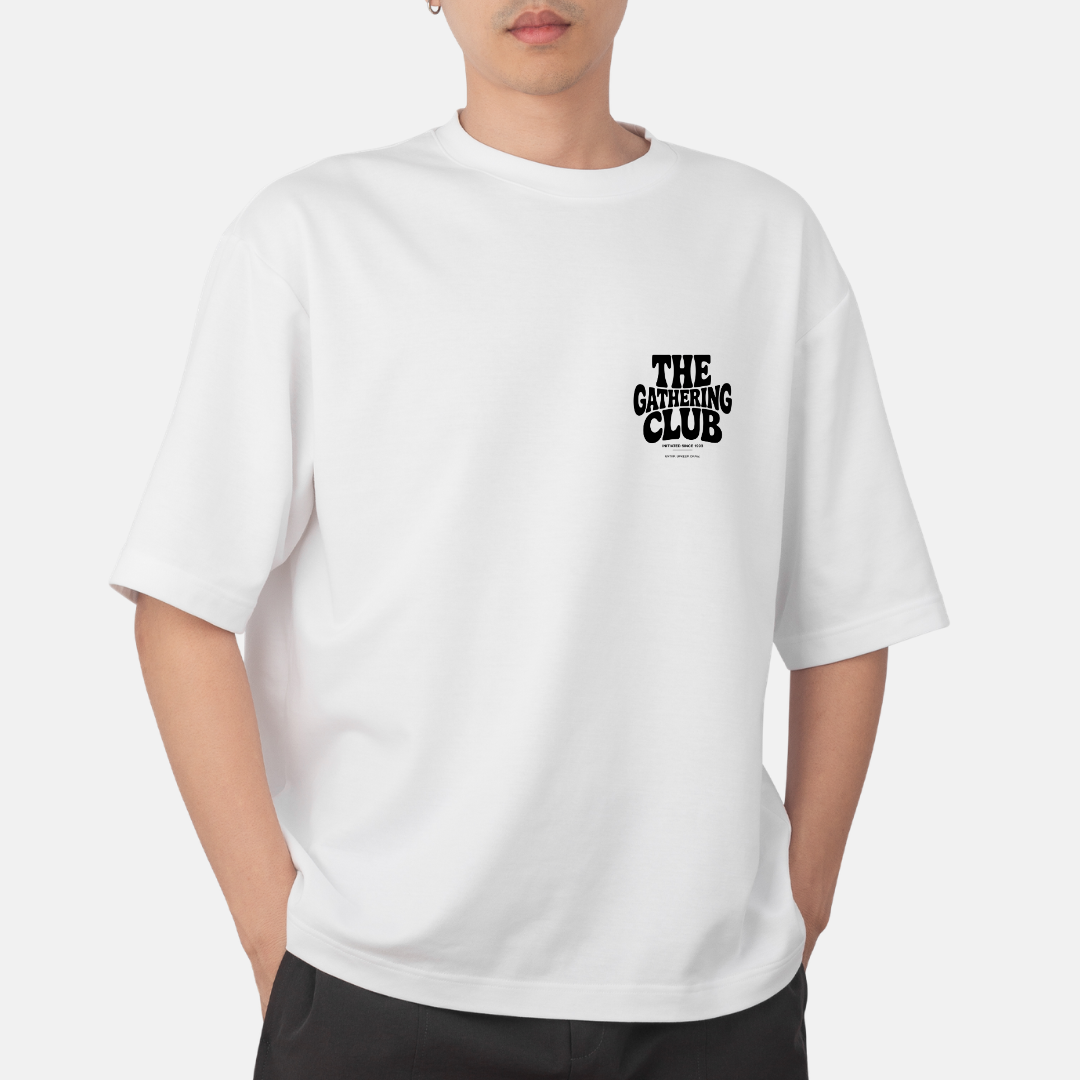 CAMISETA OVERSIZED THE GATHERING CLUB - Imagem 4